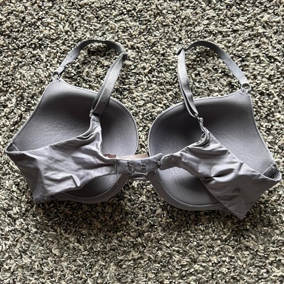Victorias Secret Wear Everywhere Gray Push-Up Bra, Size 34C Romantic Coquette - Picture 2 of 6